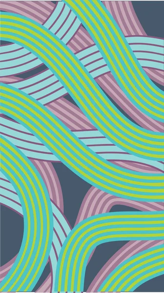 Dalgalı ve kıvrımlı kıvrımlı desenli soyut arkaplan