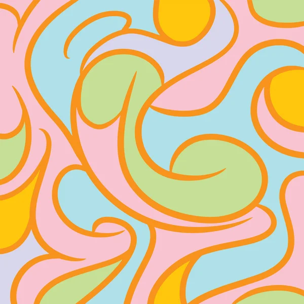 Dalgalı ve kıvrımlı kıvrımlı desenli soyut arkaplan