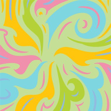 kıvrımlı ve dalgalı desenli soyut arkaplan