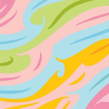 kıvrımlı ve dalgalı desenli soyut arkaplan