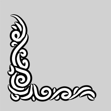 Etnik ve güzel motiflerle köşe dekorasyonu