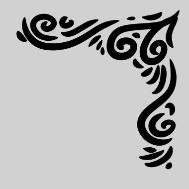 Etnik ve güzel motiflerle köşe dekorasyonu