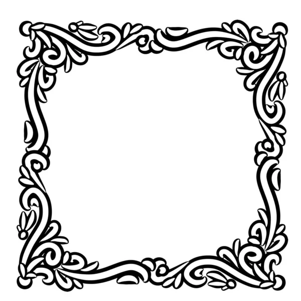 Etnik süslemeli fotoğraf çerçevesi