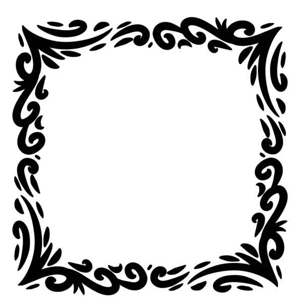 Photo Frame Ethnic Ornate Pattern — Image vectorielle