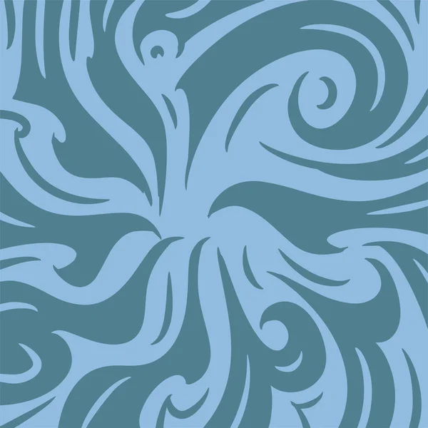Abstract Background Curly Wavy Pattern Shapes — Διανυσματικό Αρχείο