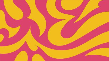 Geleneksel batik şablonda sunulan soyut arkaplan