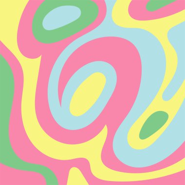 Geleneksel batik şablonda sunulan soyut arkaplan