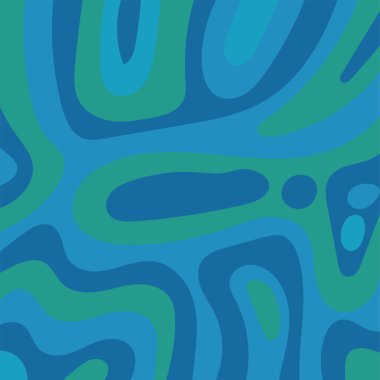 Geleneksel batik şablonda sunulan soyut arkaplan