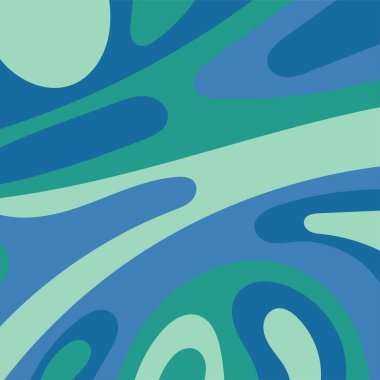 Geleneksel batik şablonda sunulan soyut arkaplan