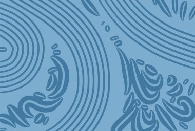 Geleneksel batik şablon vektör sıvı ve sıvıyla sunulan soyut arkaplan