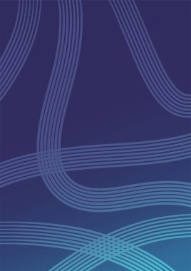 Dalgalı çizgiler soyut dalga arkaplanı mavi yeşil