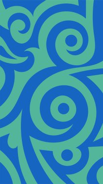 girdapları ve eğrileri olan soyut dikey arkaplan