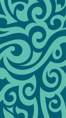 girdapları ve eğrileri olan soyut dikey arkaplan