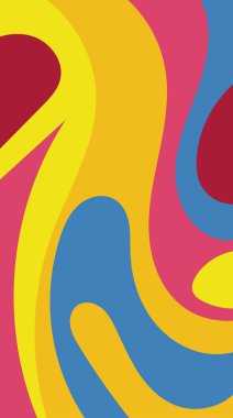 girdapları ve eğrileri olan soyut dikey arkaplan