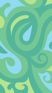 girdapları ve eğrileri olan soyut dikey arkaplan