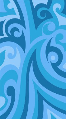 girdapları ve eğrileri olan soyut dikey arkaplan