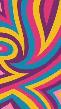 girdapları ve eğrileri olan soyut dikey arkaplan