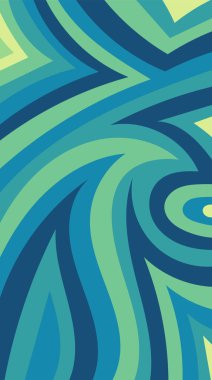 Akan eğrilerle soyut arkaplan