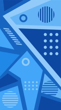 Çember şekilli soyut geometrik arkaplan süslemeleri.