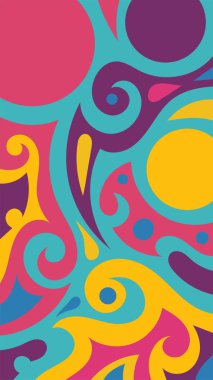 dikey soyut arkaplan ya da süslü kıvrımlı duvar kağıdı. akan eğriler soyut arkaplan.