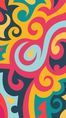 dikey soyut arkaplan ya da süslü kıvrımlı duvar kağıdı. akan eğriler soyut arkaplan.