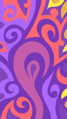 dikey soyut arkaplan ya da süslü kıvrımlı duvar kağıdı. akan eğriler soyut arkaplan.