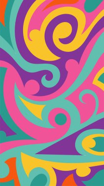 dikey soyut arkaplan ya da süslü kıvrımlı duvar kağıdı. akan eğriler soyut arkaplan.