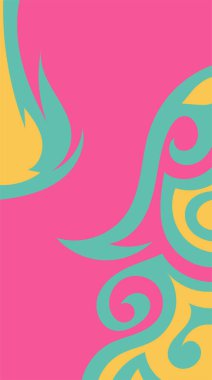 dikey soyut arkaplan ya da süslü kıvrımlı duvar kağıdı. akan eğriler soyut arkaplan.