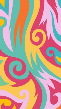 dikey soyut arkaplan ya da süslü kıvrımlı duvar kağıdı. akan eğriler soyut arkaplan.
