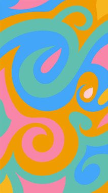 dikey soyut arkaplan ya da süslü kıvrımlı duvar kağıdı. akan eğriler soyut arkaplan.