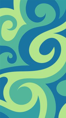 dikey soyut arkaplan ya da süslü kıvrımlı duvar kağıdı. akan eğriler soyut arkaplan.