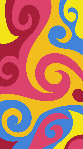 вертикальный абстрактный фон или обои с орнаментальными завихрениями и кривыми. кривые потока абстрактный фон.