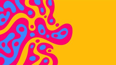 soyut arkaplan veya leke şekilli duvar kağıdı veya eğriler ve noktalar.