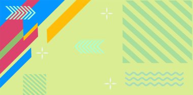 geometrik arka plan veya duvar kağıdı.