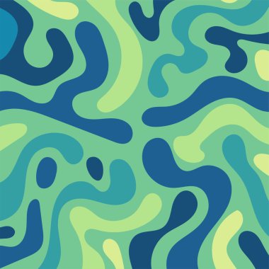 Damlalar akan şekillerle soyut arkaplan