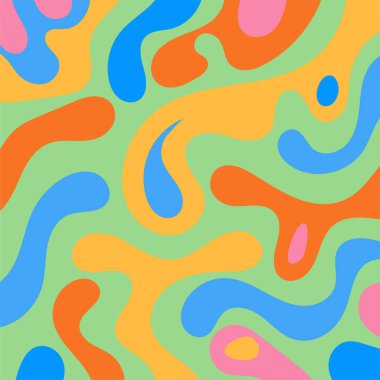 Damlalar akan şekillerle soyut arkaplan. 