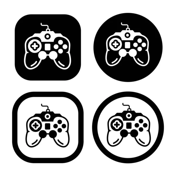 Σχεδιασμός Εικονίδιο Ελεγκτή Παιχνίδι Σύμβολο Stick Joystick Μοντέρνο Σχέδιο Στυλ — Διανυσματικό Αρχείο
