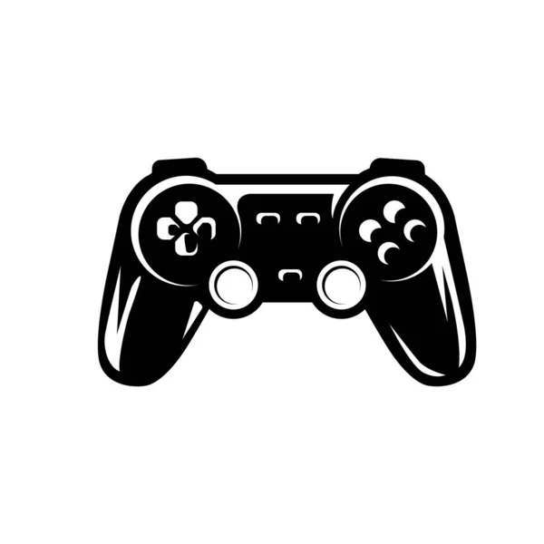 Game Controller Symbol Stick Symbol Zeichen Vektor Illustration Logo Vorlage — Stockvektor