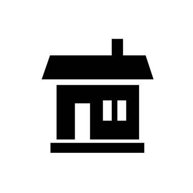 ev simgesi, akıllı ev geliştiricisi sembol işareti vektör illüstrasyon şablonu herhangi bir amaç için izole edildi