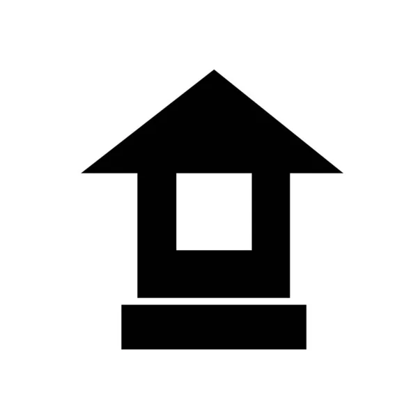 House Icon Smart House Developer Symbol Sign Vector Illustration Logo — Stock Vector