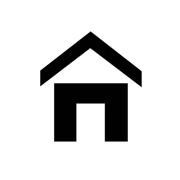 Ikon House Smart House Developer Simbol Tanda Vektor Templat Logo - Stok Vektor