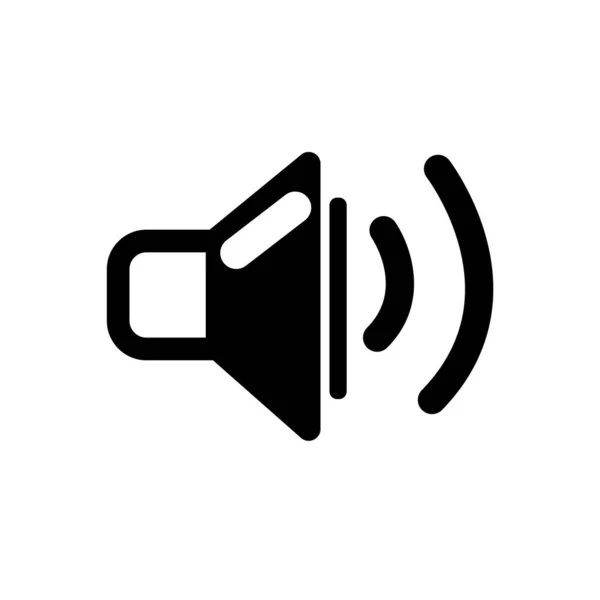 Subwoofer Flat Icon Vector Illustration Symbol Isolated Template Speaker Icon — Vetor de Stock