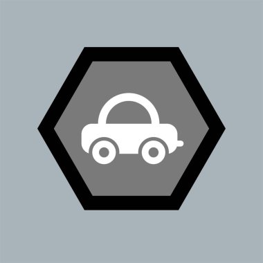 Çevre dostu araç logosu vektör illüstrasyon logosu izole edilmiş şablon. Çevre dostu araba sembolleri simge vektör illüstrasyon logo şablonu herhangi bir amaç için izole.