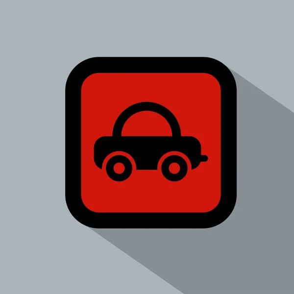 Eco Friendly Vehicle Logo Icon Vector Illustration Logo Isolated Template — Vetor de Stock