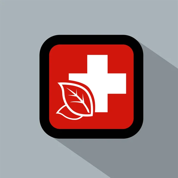 Herbal Medicine Logo Icon Vector Illustration Logo Template Any Purpose — Vector de stock
