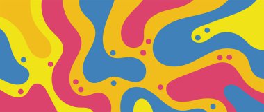 Renkli soyut arka plan. Sıvı geometrik soyut arkaplan tasarımı. flaş, post-tinamik için dinamik Akışkan vektör gradyan tasarımı 