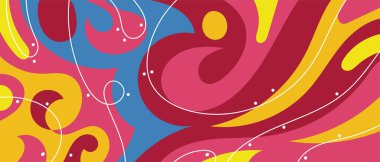 Renkli soyut arka plan. Sıvı geometrik soyut arkaplan tasarımı. flaş, post-tinamik için dinamik Akışkan vektör gradyan tasarımı 