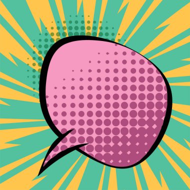 baloncuk sohbeti yarım ton dolgu ve renk ışın ışığı arkaplanı