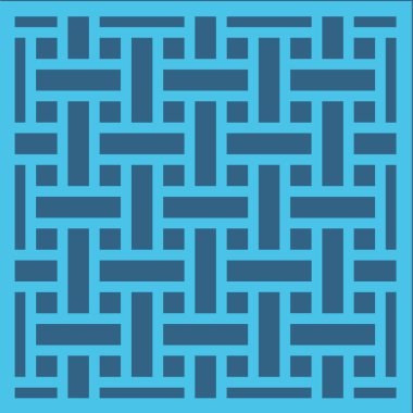 Döşeme arkaplanı. Soyut blok çit deseni. Banyo dokusu. Kare fayanslar. Döşeme parke tasarımının vektör düz çizimi. Beton Döşeme. Geçiş zemini. Duvar Döşemesi.