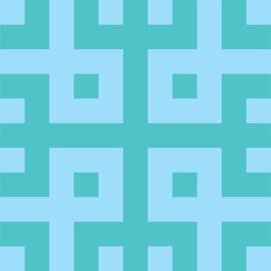 Döşeme arkaplanı. Soyut blok çit deseni. Banyo dokusu. Kare fayanslar. Döşeme parke tasarımının vektör düz çizimi. Beton Döşeme. Geçiş zemini. Duvar Döşemesi.